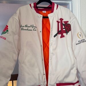 Indiana White and Red Rose Bowl Jacket
